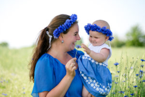 Minishooting Familienbilder Dresden Kornblumenaktion Linda Roeck