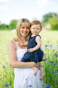 Minishooting Familienbilder Dresden Kornblumenaktion Linda Roeck