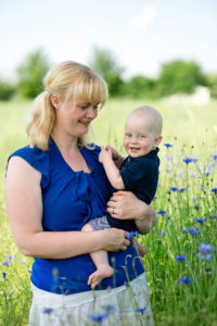 Minishooting Familienbilder Dresden Kornblumenaktion Linda Roeck